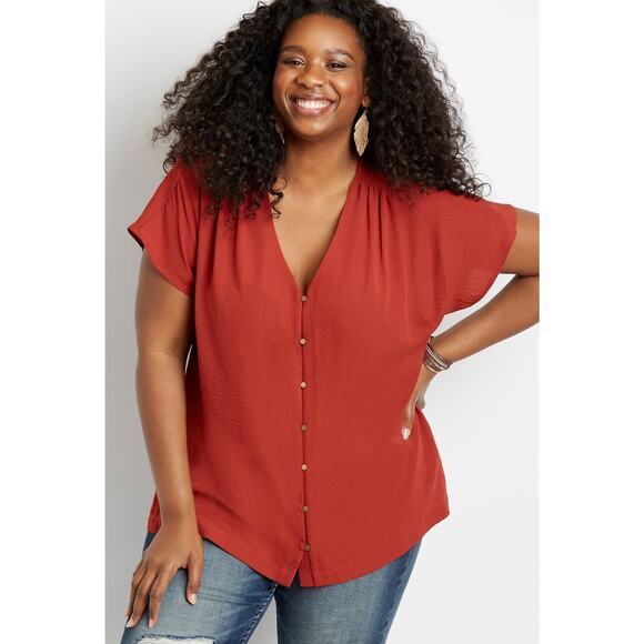 NWT Maurice’s Blouses Tops Bundle Set Lot Women's Medium Fall Autumn Feminine - Picture 3 of 15